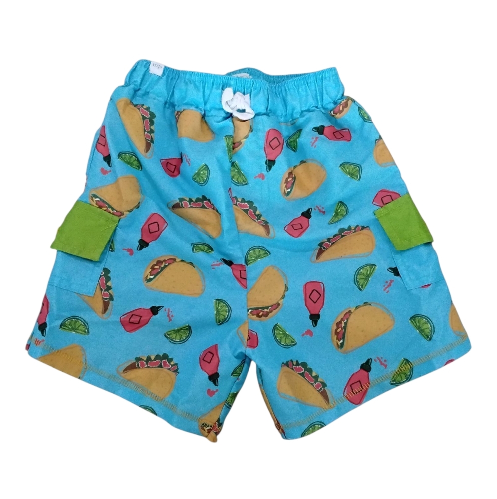 Mudpie Swim Trunks Boys 4T 5T Preppy Casual Vacation Travel Resortwear Beach